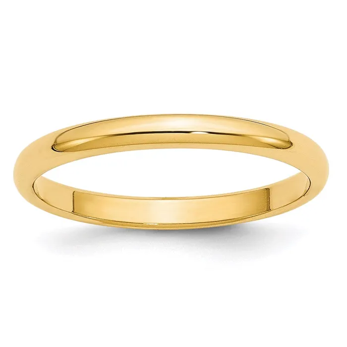Rings Goldia Solid 10K Yellow Gold 25mm Half Round MensWomens Wedding Band Ring Size 12 Rings Goldia Solid 10K Yellow Gold 25mm Half Round MensWomens Wedding Band Ring Size 12