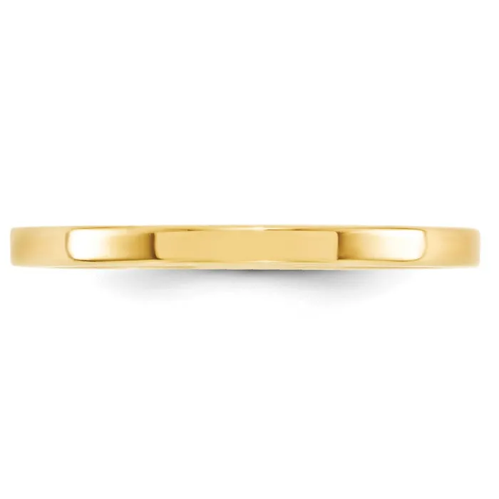 Rings Goldia Solid 10K Yellow Gold 2mm Standard Flat Comfort Fit MensWomens Wedding Band Ring Size 125 Rings Goldia Solid 10K Yellow Gold 2mm Standard Flat Comfort Fit MensWomens Wedding Band Ring Size 125
