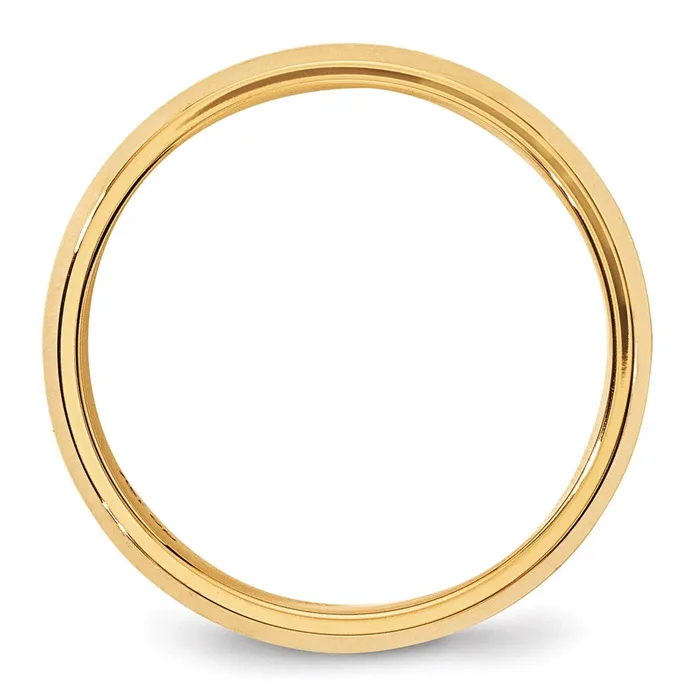 Rings Goldia Solid 10K Yellow Gold 6mm Bevel Edge Comfort Fit MensWomens Wedding Band Ring Size 105 Rings Goldia Solid 10K Yellow Gold 6mm Bevel Edge Comfort Fit MensWomens Wedding Band Ring Size 105