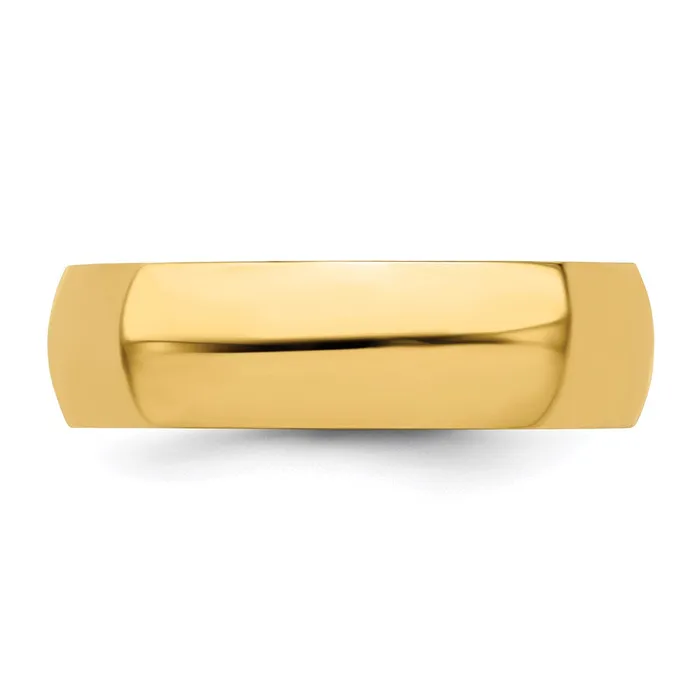 Rings Goldia Solid 10K Yellow Gold 6mm HalfRound Wedding MensWomens Wedding Band Ring Size 65 Rings Goldia Solid 10K Yellow Gold 6mm HalfRound Wedding MensWomens Wedding Band Ring Size 65