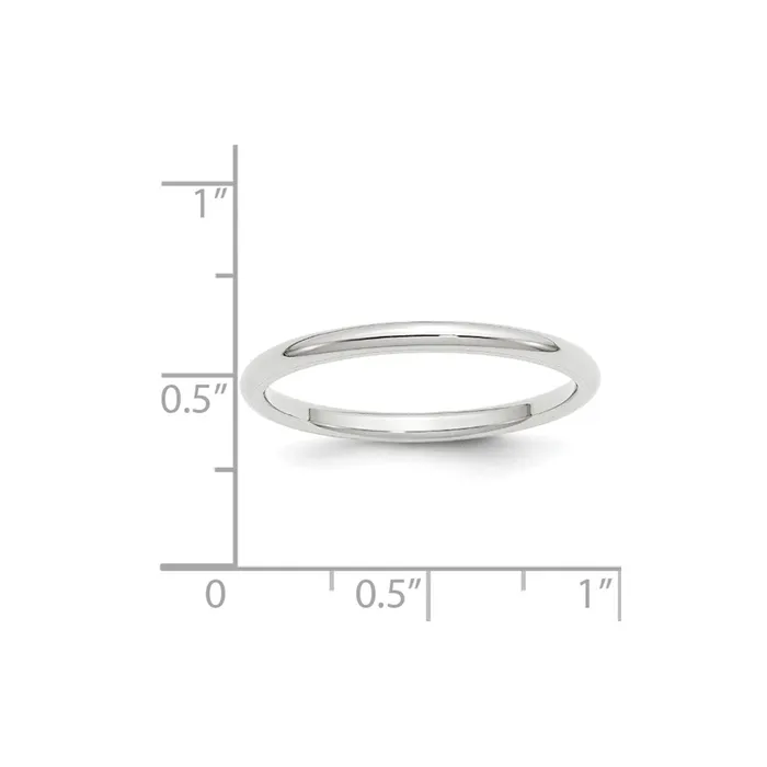 Rings Goldia Solid 14K White Gold 2mm Standard Comfort Fit MensWomens Wedding Band Ring Size 115 Rings Goldia Solid 14K White Gold 2mm Standard Comfort Fit MensWomens Wedding Band Ring Size 115