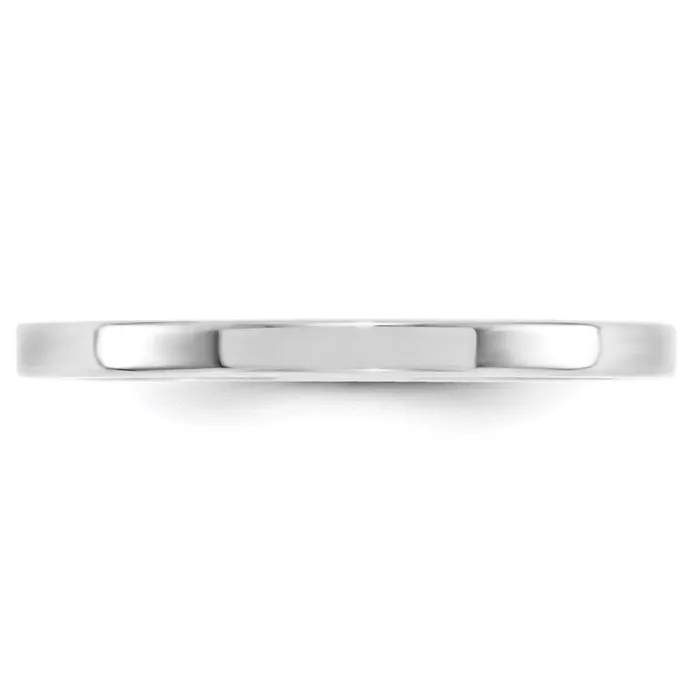 Rings Goldia Solid 14K White Gold 2mm Standard Flat Comfort Fit MensWomens Wedding Band Ring Size 115 Rings Goldia Solid 14K White Gold 2mm Standard Flat Comfort Fit MensWomens Wedding Band Ring Size 115