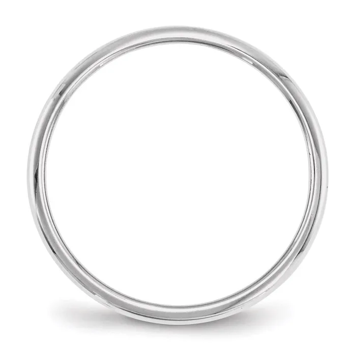 Rings Goldia Solid 18K White Gold 2mm Half Round MensWomens Wedding Band Ring Size 85 Rings Goldia Solid 18K White Gold 2mm Half Round MensWomens Wedding Band Ring Size 85