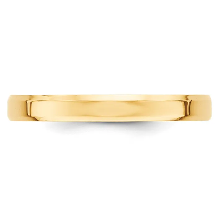 Rings Goldia Solid 18K Yellow Gold 3mm Bevel Edge Comfort Fit MensWomens Wedding Band Ring Size 6 Rings Goldia Solid 18K Yellow Gold 3mm Bevel Edge Comfort Fit MensWomens Wedding Band Ring Size 6