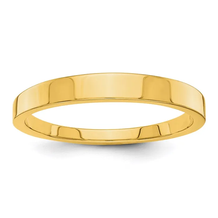 Rings Goldia Solid 18K Yellow Gold 3mm Tapered Polished MensWomens Wedding Band Ring Size 5 Rings Goldia Solid 18K Yellow Gold 3mm Tapered Polished MensWomens Wedding Band Ring Size 5