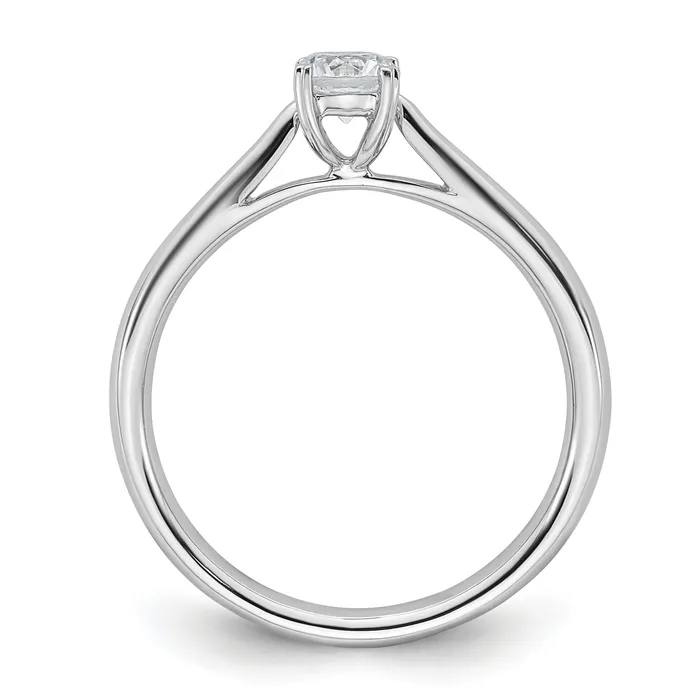 Rings Goldia True Origin 14k White Gold 13 Ct Lab Grown Diamond VSSI G Round Solitaire Engagement Ring