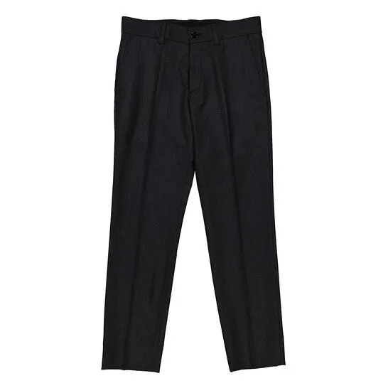 Rings JMS always Original Burberry Mens Charcoal Melange Herringbone Patter Wool Trousers Rings JMS always Original Burberry Mens Charcoal Melange Herringbone Patter Wool Trousers