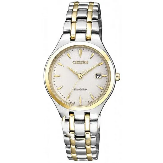 Rings JMS always Original Citizen EcoDrive Ivory White Dial Twotone Ladies Watch EW248482B Rings JMS always Original Citizen EcoDrive Ivory White Dial Twotone Ladies Watch EW248482B