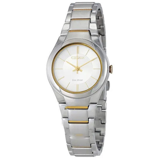 Rings JMS always Original Citizen Paradigm Silver Dial Ladies Two Tone Watch FE209451A Rings JMS always Original Citizen Paradigm Silver Dial Ladies Two Tone Watch FE209451A