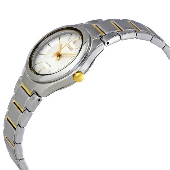 Rings JMS always Original Citizen Paradigm Silver Dial Ladies Two Tone Watch FE209451A Rings JMS always Original Citizen Paradigm Silver Dial Ladies Two Tone Watch FE209451A
