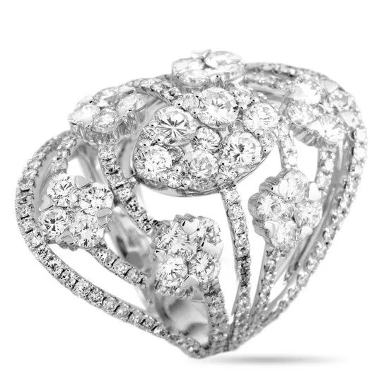 Rings JMS always Original LB Exclusive 18K White Gold 385 ct Diamond Ring Rings JMS always Original LB Exclusive 18K White Gold 385 ct Diamond Ring