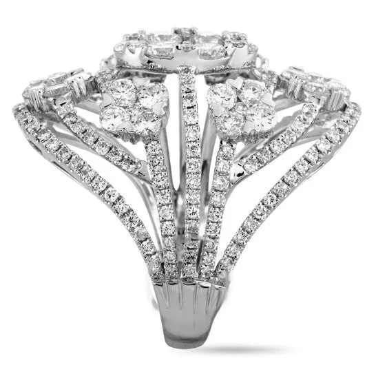 Rings JMS always Original LB Exclusive 18K White Gold 385 ct Diamond Ring Rings JMS always Original LB Exclusive 18K White Gold 385 ct Diamond Ring