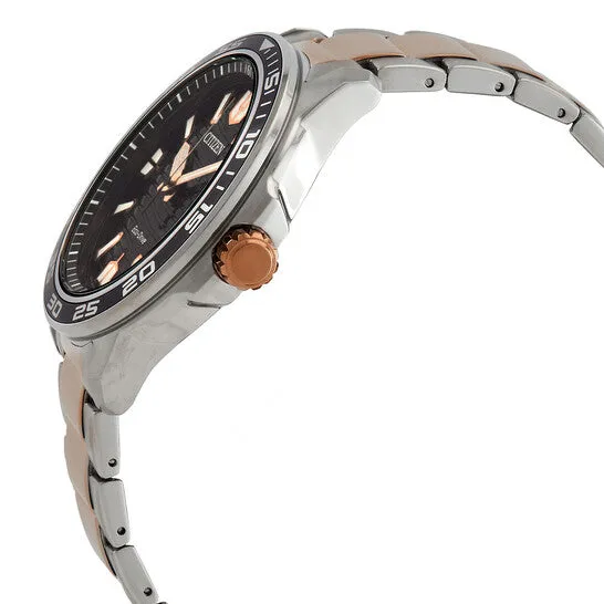Rings Original Citizen EcoDrive Black Dial Twotone Mens Watch AW152484E JMS always Rings Original Citizen EcoDrive Black Dial Twotone Mens Watch AW152484E JMS always