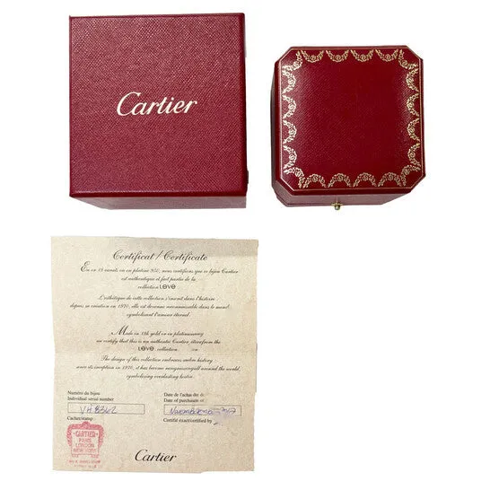Rings Original PreOwned Cartier Love DiamondPaved Ring in 18K White Gold 126 CTW JMS always Rings Original PreOwned Cartier Love DiamondPaved Ring in 18K White Gold 126 CTW JMS always
