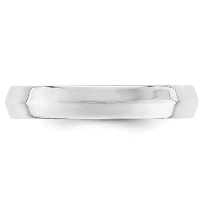 Rings Solid 10K White Gold 4mm Knife Edge Comfort Fit MensWomens Wedding Band Ring Size 115 Goldia Rings Solid 10K White Gold 4mm Knife Edge Comfort Fit MensWomens Wedding Band Ring Size 115 Goldia