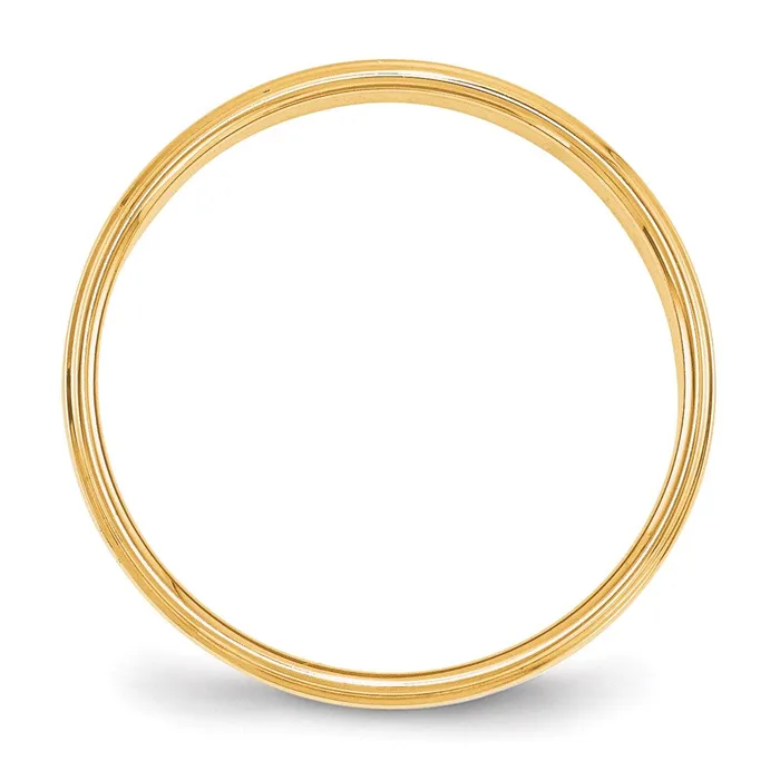 Rings Solid 10K Yellow Gold 4mm Flat with Step Edge MensWomens Wedding Band Ring Size 9 Goldia Rings Solid 10K Yellow Gold 4mm Flat with Step Edge MensWomens Wedding Band Ring Size 9 Goldia