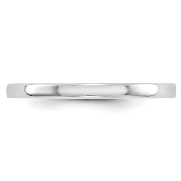 Solid 10K White Gold 2mm Light Weight Flat MensWomens Wedding Band Ring Size 14 Goldia Rings Solid 10K White Gold 2mm Light Weight Flat MensWomens Wedding Band Ring Size 14 Goldia Rings