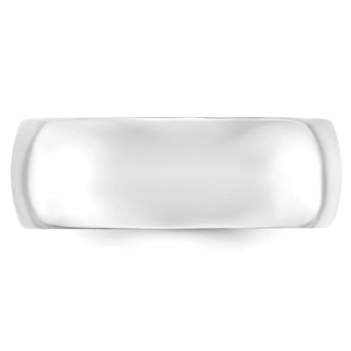 Solid 10K White Gold 8mm Standard Comfort Fit MensWomens Wedding Band Ring Size 14 Goldia Rings Solid 10K White Gold 8mm Standard Comfort Fit MensWomens Wedding Band Ring Size 14 Goldia Rings