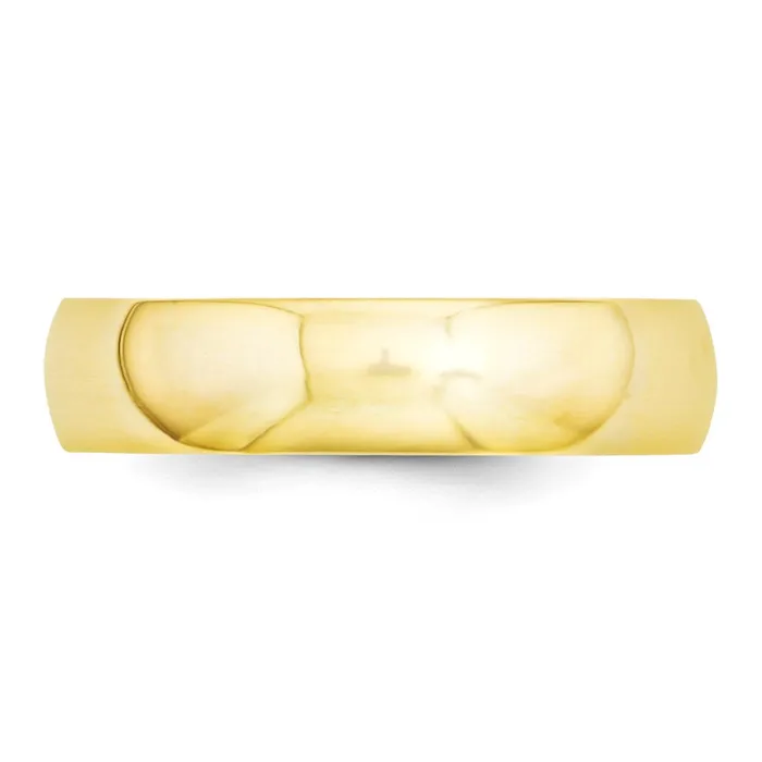 Solid 10K Yellow Gold 5mm Comfort Fit MensWomens Wedding Band Ring Size 65 Goldia Rings Solid 10K Yellow Gold 5mm Comfort Fit MensWomens Wedding Band Ring Size 65 Goldia Rings