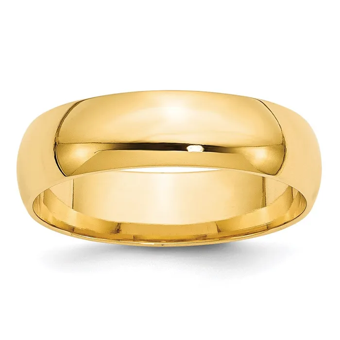 Solid 10K Yellow Gold 6mm Light Weight Comfort Fit MensWomens Wedding Band Ring Size 5 Goldia Rings Solid 10K Yellow Gold 6mm Light Weight Comfort Fit MensWomens Wedding Band Ring Size 5 Goldia Rings