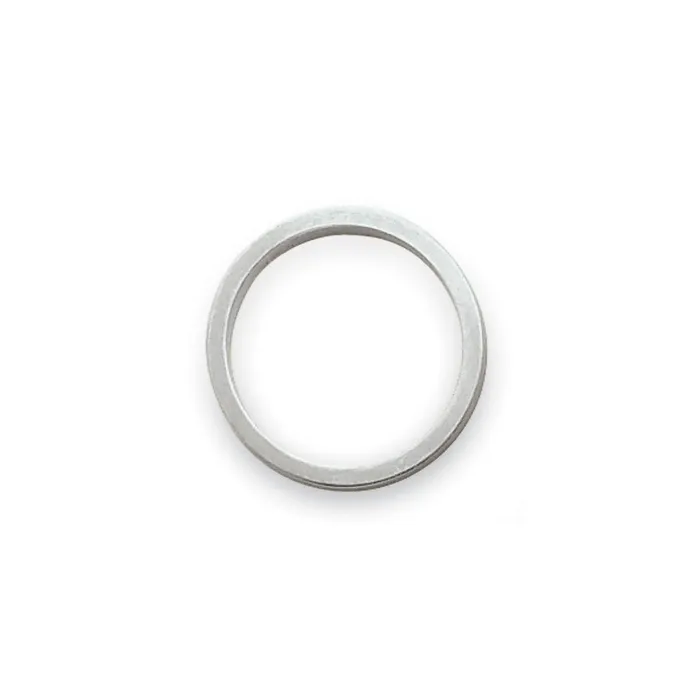 Solid 10K Yellow Gold White Gold 3mm Tapered Satin MensWomens Wedding Band Ring Size 8 Goldia Rings Solid 10K Yellow Gold White Gold 3mm Tapered Satin MensWomens Wedding Band Ring Size 8 Goldia Rings