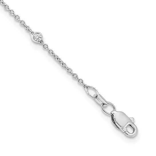 Solid 14K Gold 13 Ct Lab Grown Diamond VSSI D E F Station Necklace goldiacomau Necklaces