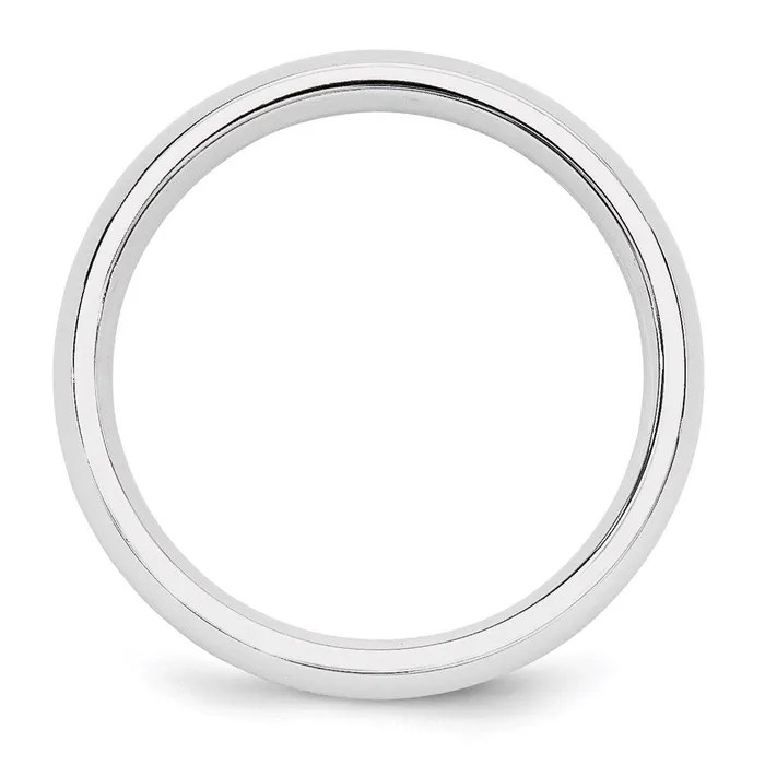 Solid 14K Yellow Gold White Gold 5mm Comfort Fit MensWomens Wedding Band Ring Size 7 Goldia Rings Solid 14K Yellow Gold White Gold 5mm Comfort Fit MensWomens Wedding Band Ring Size 7 Goldia Rings