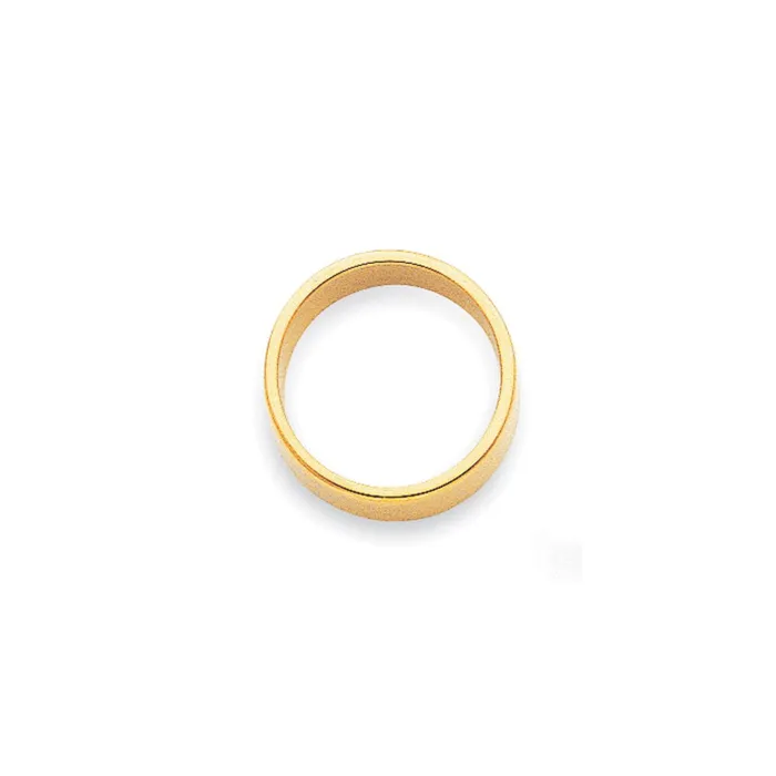 Solid 18K Yellow Gold 2mm Light Weight Flat MensWomens Wedding Band Ring Size 45 Goldia Rings Solid 18K Yellow Gold 2mm Light Weight Flat MensWomens Wedding Band Ring Size 45 Goldia Rings