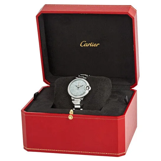 Watches JMS always Original Cartier Ballon Bleu 33 mm Automatic Diamond Blue Dial Ladies Watch W4BB0028 Watches JMS always Original Cartier Ballon Bleu 33 mm Automatic Diamond Blue Dial Ladies Watch W4BB0028