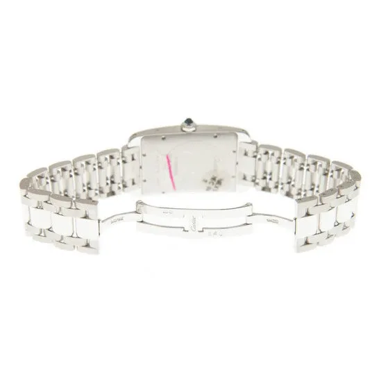 Watches JMS always Original Cartier Tank Americaine Automatic White Dial Ladies Watch W26055L1 Watches JMS always Original Cartier Tank Americaine Automatic White Dial Ladies Watch W26055L1