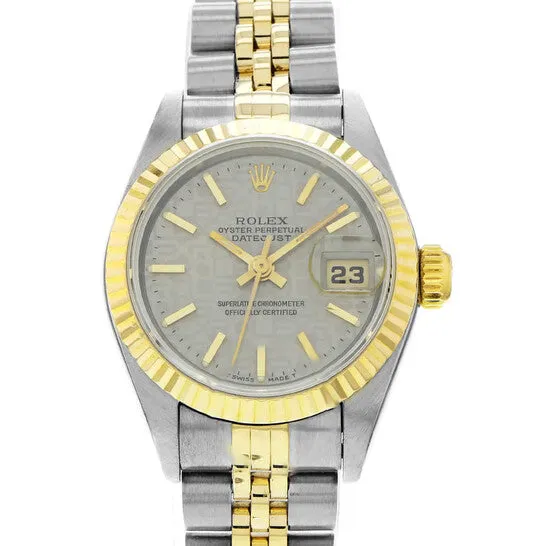 Watches JMS always Original Preowned Rolex LadyDatejust Automatic Chronometer Grey Dial Ladies Watch 69173 GYSJ Watches JMS always Original Preowned Rolex LadyDatejust Automatic Chronometer Grey Dial Ladies Watch 69173 GYSJ