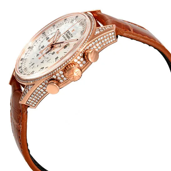 Watches JMS always Original Zenith El Primero 18kt Rose Gold Automatic Chronograph Ladies Watch 22215140081C709 Watches JMS always Original Zenith El Primero 18kt Rose Gold Automatic Chronograph Ladies Watch 22215140081C709