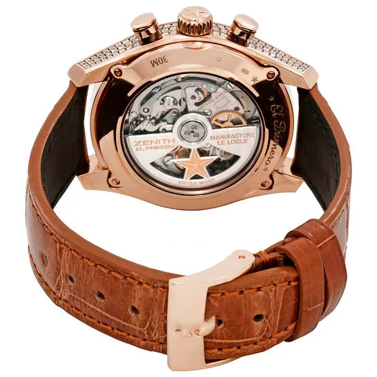 Watches JMS always Original Zenith El Primero 18kt Rose Gold Automatic Chronograph Ladies Watch 22215140081C709 Watches JMS always Original Zenith El Primero 18kt Rose Gold Automatic Chronograph Ladies Watch 22215140081C709