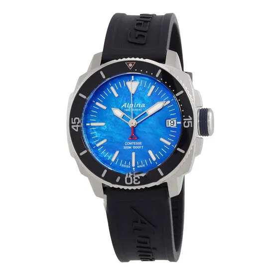 Watches Original Alpina Seastrong Diver Comtesse Quartz Blue Dial Ladies Watch AL240MPN2VC6 JMS always Watches Original Alpina Seastrong Diver Comtesse Quartz Blue Dial Ladies Watch AL240MPN2VC6 JMS always