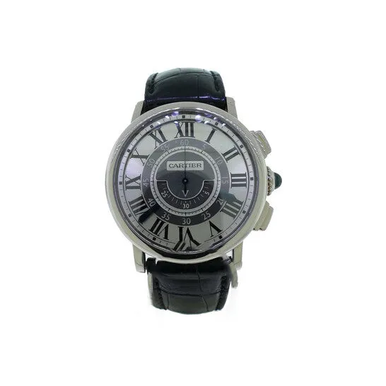 Watches Original Cartier Rotonde Central Chronograph 18kt White Gold Case Unisex Watch W1556051 JMS always Watches Original Cartier Rotonde Central Chronograph 18kt White Gold Case Unisex Watch W1556051 JMS always
