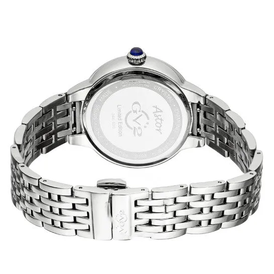 Watches Original GV2 by Gevril Astor Diamond Bezel Quartz Ladies Watch 9100 JMS always Watches Original GV2 by Gevril Astor Diamond Bezel Quartz Ladies Watch 9100 JMS always