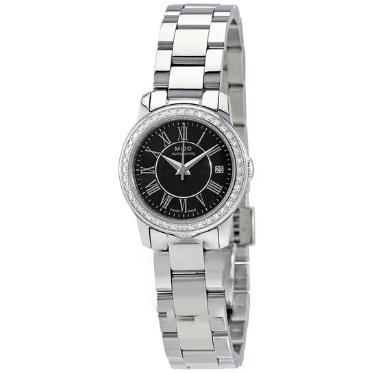 Watches Original Mido Baroncelli III Automatic Diamond Black Dial Ladies Watch M0100071105300 JMS always Watches Original Mido Baroncelli III Automatic Diamond Black Dial Ladies Watch M0100071105300 JMS always