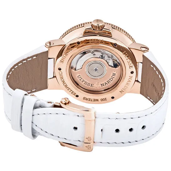 Watches Original Ulysse Nardin Maxi Marine Chronometer Automatic 18kt Rose Gold Diamond Watch 26667B40 JMS always Watches Original Ulysse Nardin Maxi Marine Chronometer Automatic 18kt Rose Gold Diamond Watch 26667B40 JMS always